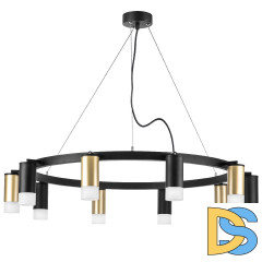 Подвесная люстра Lightstar Rullo (571020+214440-5+214437-5+202431-10) LR0204053751