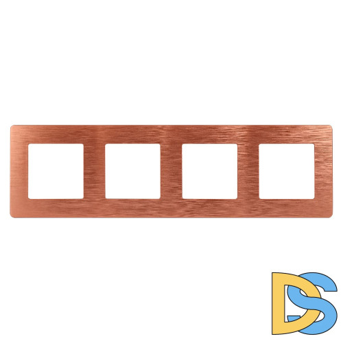 Рамка для розеток и выключателей на 4 поста Эра 12-5104-14 Б0052537