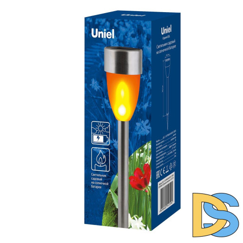 Светильник на солнечных батареях Uniel Special USL-S-187/MM360 Metal Torch UL-00007926