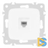 Розетка телефонная RJ11 Arte Milano 205.51-1.white