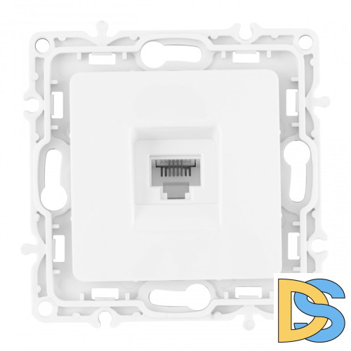 Розетка телефонная RJ11 Arte Milano 217.51-1.white