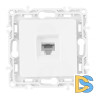 Розетка телефонная RJ11 Arte Milano 217.51-1.white