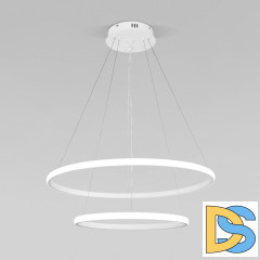 Подвесная люстра Eurosvet Collars 90264/2 белый