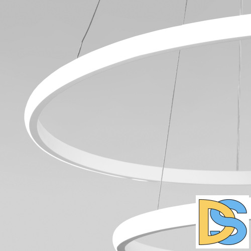 Подвесная люстра Eurosvet Collars 90264/2 белый