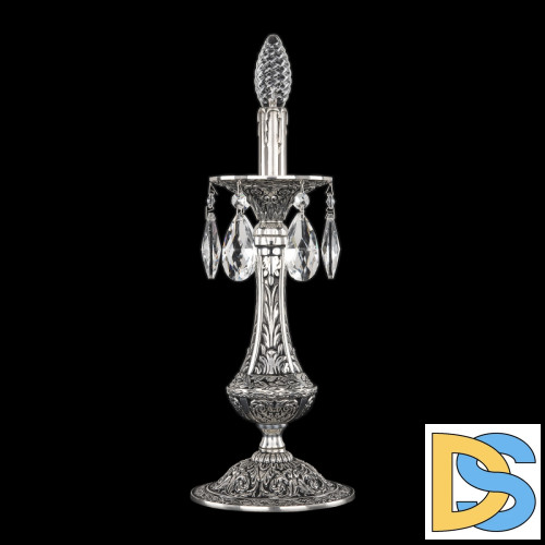 Настольная лампа Bohemia Ivele Crystal Florence 71100L/1-37 NB