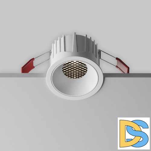 Встраиваемый светильник Maytoni Alfa LED DL043-01-15W4K-RD-W-1