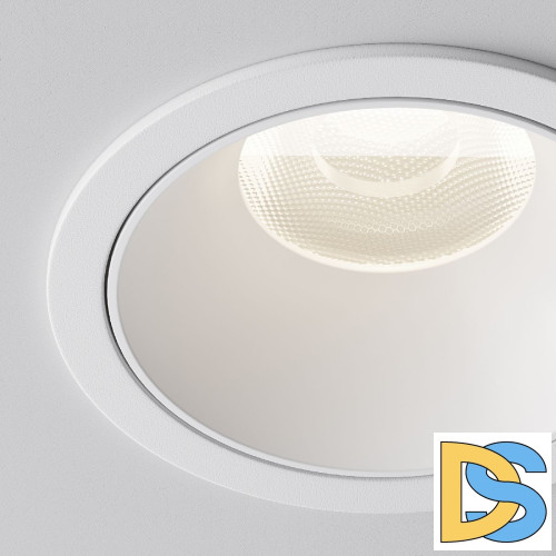 Встраиваемый светильник Maytoni Alfa LED DL043-01-15W4K-RD-W-1