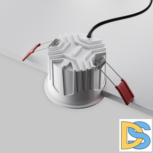 Встраиваемый светильник Maytoni Alfa LED DL043-01-15W4K-RD-W-1