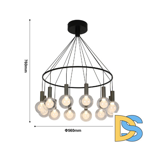 Подвесная люстра Favourite Kula 4378-12P