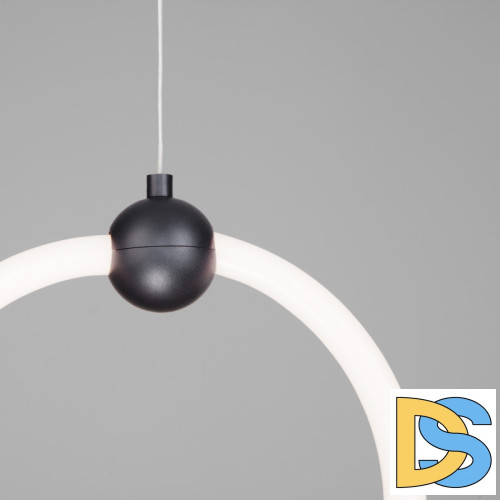 Подвесной светодиодный светильник Eurosvet Rim 90166/1 черный