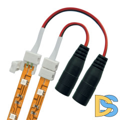 Коннектор для светодиодных лент Uniel UCX-SJ2/B20-NNN WHITE 020 POLYBAG 06615