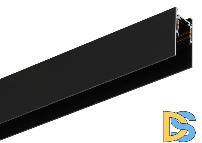 Шинопровод магнитный накладной iLedex Vision 4822-52/27-1000-BK