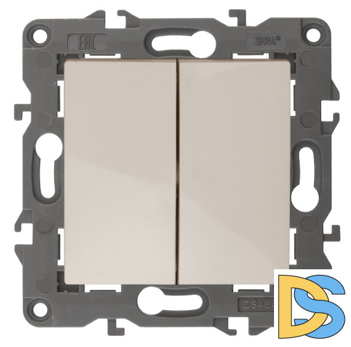 Переключатель перекрестный двойной Эра 14-1112-02 Б0065326