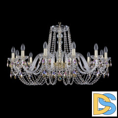 Подвесная люстра Bohemia Ivele Crystal 1402/12/360 G K801