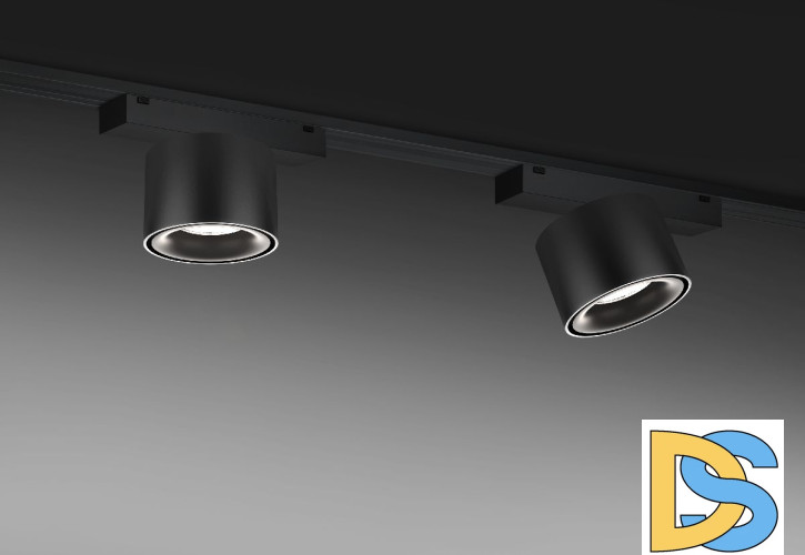 Трековый магнитный светильник iLedex Vision SMART 4825-049-D74-10W-60DG-BK