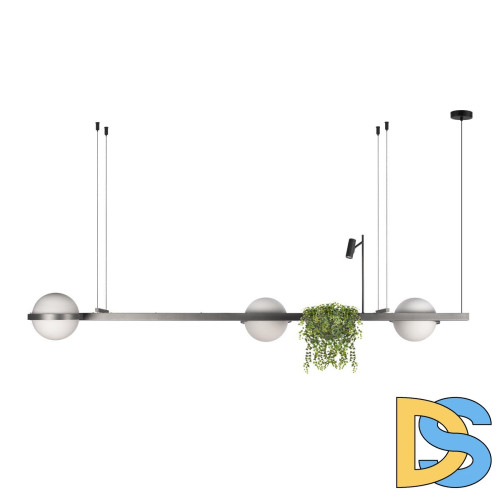 Подвесная люстра Loft IT Jardin 10121/C Dark grey