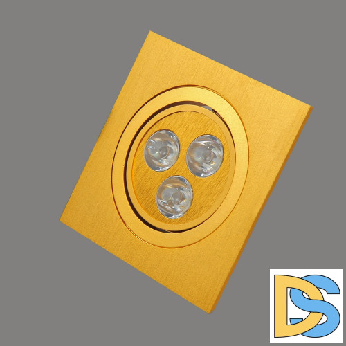 Встраиваемый светильник Elvan VLS-7025SQ-3W-WH Gl