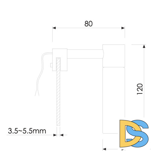Подсветка для зеркал Odeon Light Izar 2447/1
