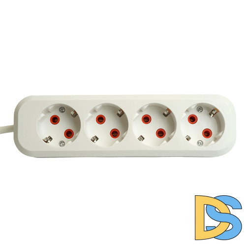 Удлинитель четырехместный Stekker Home 49352