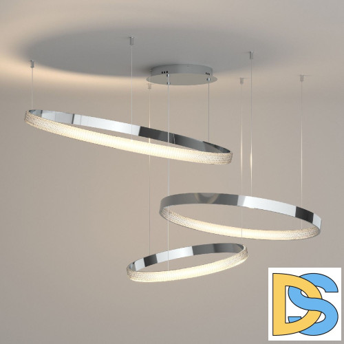 Подвесная люстра Eurosvet Posh 90175/3 хром a045414