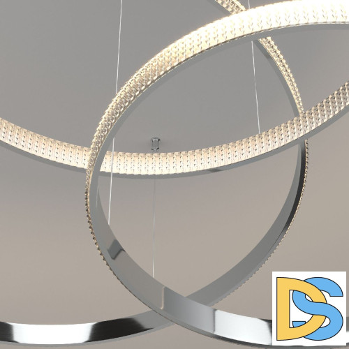 Подвесная люстра Eurosvet Posh 90175/3 хром a045414