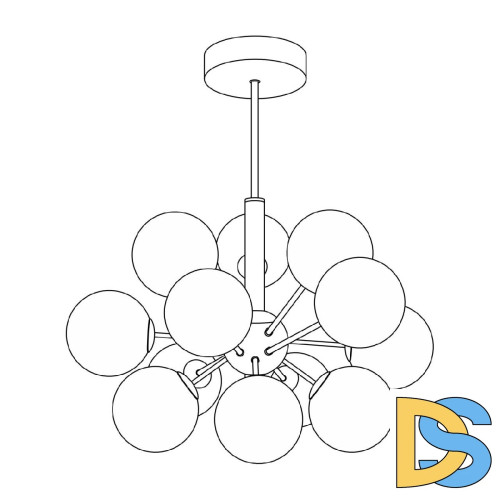 Люстра на штанге Citilux Tonga CL212183
