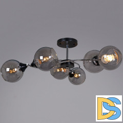 Люстра на штанге Reluce 02288-0.3-06 BK+CH