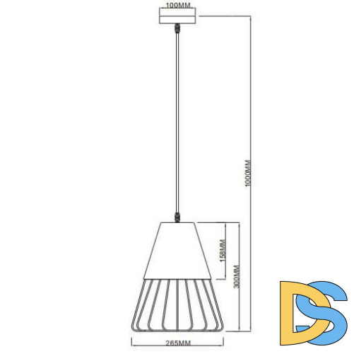 Подвесной светильник Rivoli Kasimira 5050-201 Б0047529