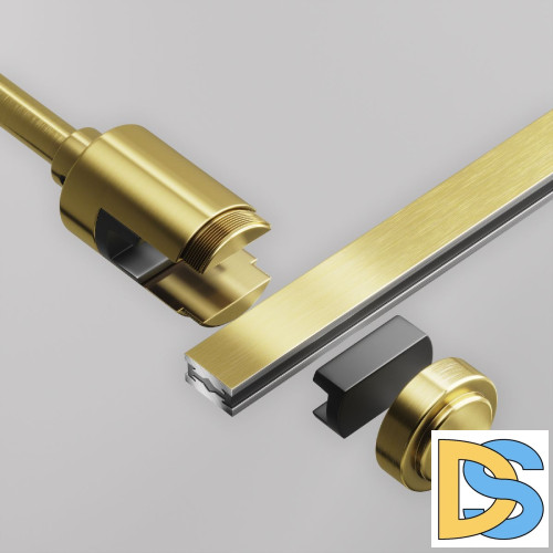 Крепление настенное одинарное удлиненное Maytoni Flarity TRA155CW-SL1-BS