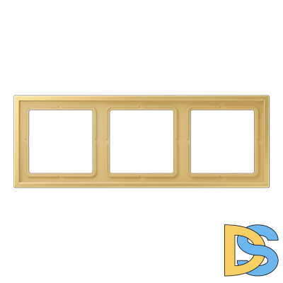 Рамка трехместная Jung LSZME983BFC