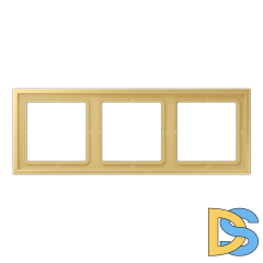 Рамка трехместная Jung LSZME983BFC