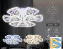 Потолочная светодиодная люстра Ambrella Light Acrylica Original FA2922