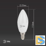 Лампа светодиодная Эра E14 11W 6000K LED B35-11W-860-E14 Б0032984