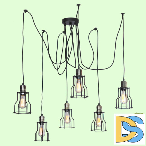 Подвесная люстра Lussole Loft Shirley GRLSP-9310