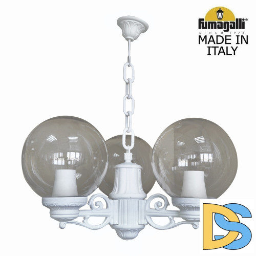Уличный подвесной светильник Fumagalli Globe 250 G25.120.S30.WZF1R