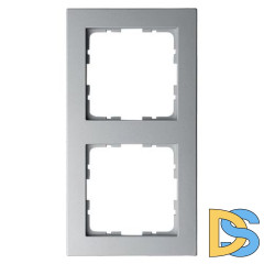 Рамка Jasmart G-Classic 2-постовая цвет алюминий поликарбонат G1002S