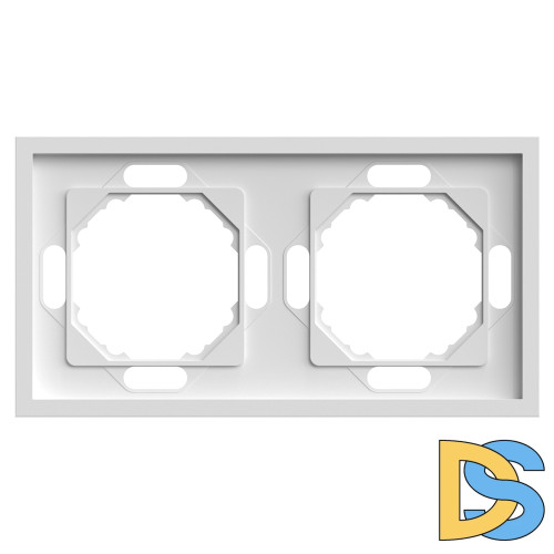 Рамка на 2 поста Stekker PFR00-5002-01 Эмили 49885