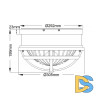 Потолочный светильник Kichler Tollis QN-TOLLIS-F-NBR