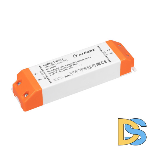 Блок питания Arlight ARV-SP-24040-PFC (24V, 1.67A, 40W) 039237