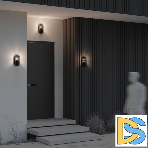 Уличный настенный светильник Maytoni Candle O449WL-01GF1