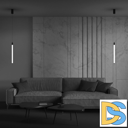 Подвесной светодиодный светильник Maytoni Technical Ray P022PL-L10B