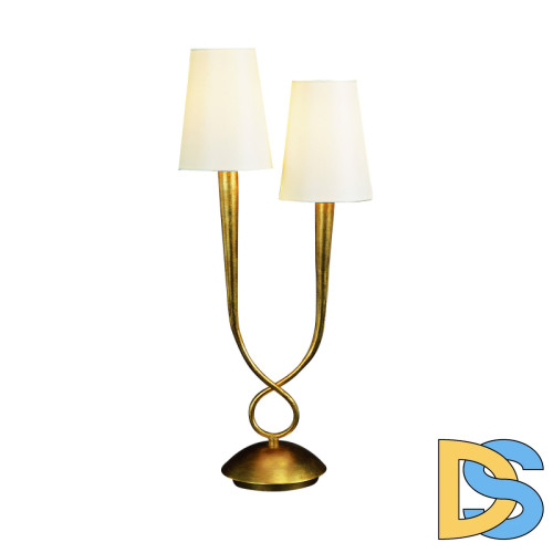 Настольная лампа Mantra Paola Painted Gold 3546