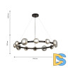 Подвесная люстра Favourite Svamp 4517-12P