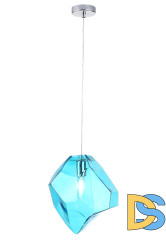 Подвесной светильник Crystal Lux NUESTRO SP1 CHROME/BLUE