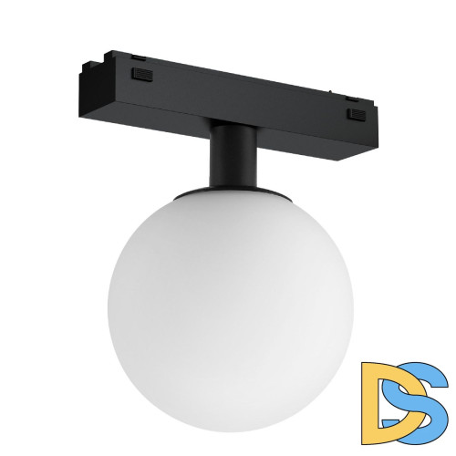 Трековый магнитный светильник Arlight MAG-VIBE-SFERO-R120-6W Warm3000 (BK, 235 deg, 48V) 044457