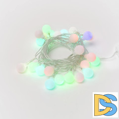 Светодиодная гирлянда (09580) Uniel Радуга 220V разноцветный ULD-S0280-025/DTA RGB IP20 RAINBOW