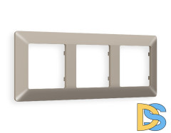 Рамка трехместная Ambrella Volt Line AF110363