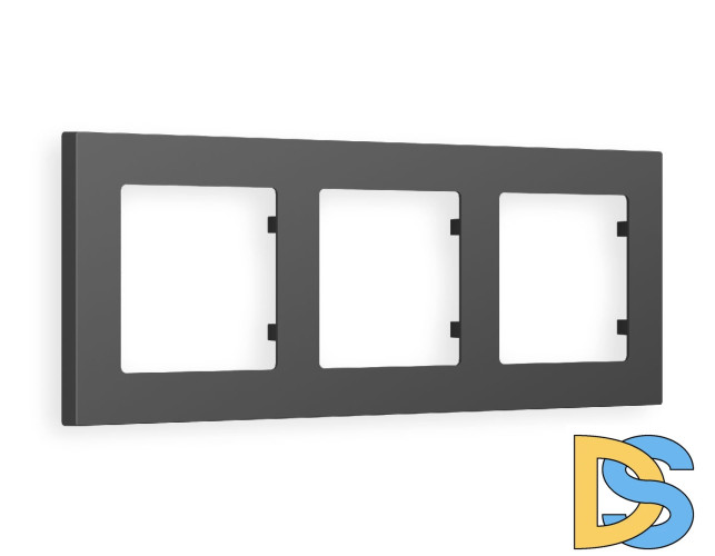 Рамка трехместная Ambrella Volt Techno AF220803