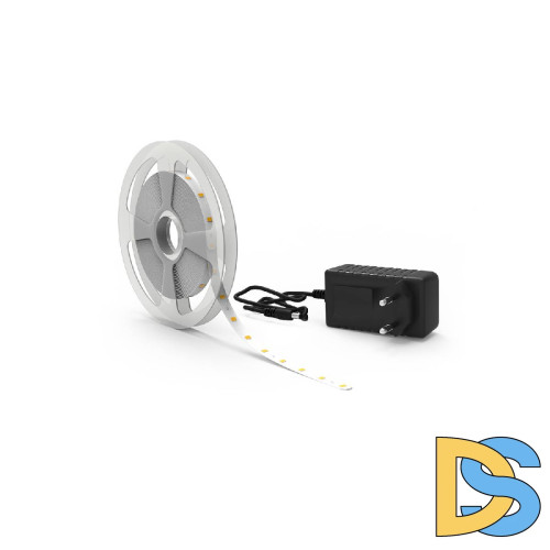 Светодиодная лента Gauss 12В 2835 6Вт/м 3000K 5м IP65 BT013