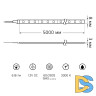 Светодиодная лента Gauss 12В 2835 6Вт/м 3000K 5м IP65 BT013